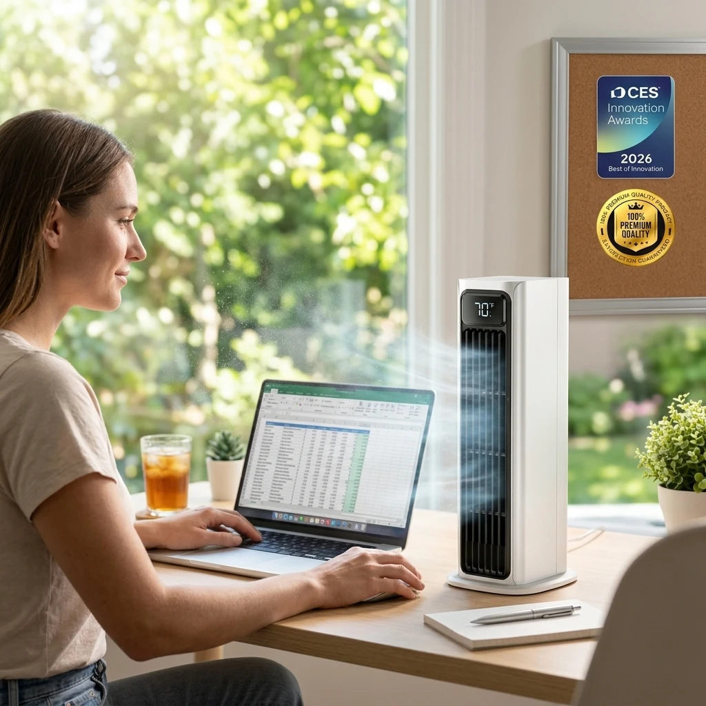 AirZuma Portable AC lifestyle photo